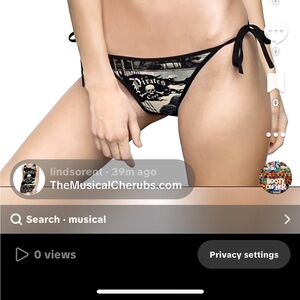 Classic Black Triangle Bikini SwimwearPirates Cove Bikini